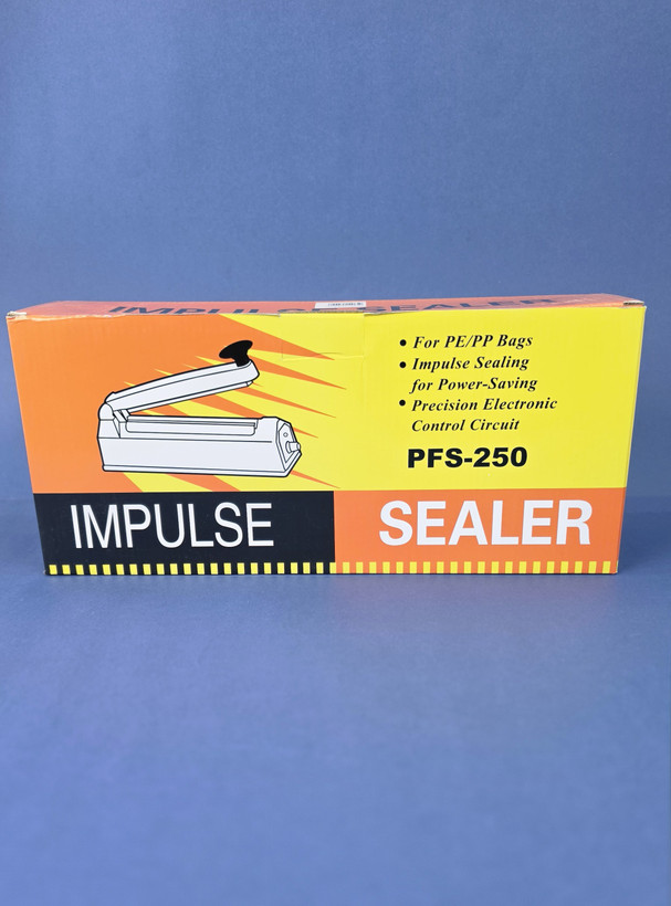 دستگاه پرس حرارتی و دوخت پلاستیک برقی اورجینال ۲۵ سانت ایمپالس سلر مدل PFS-250