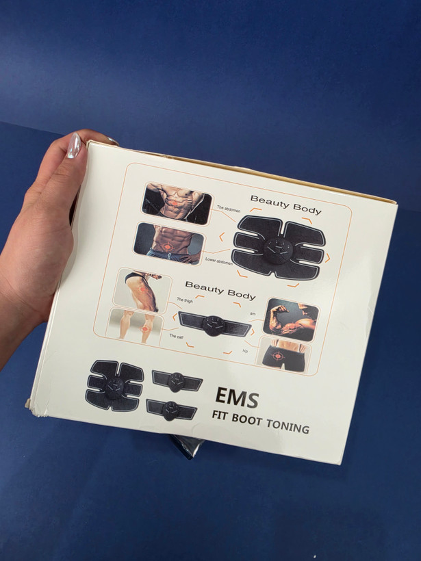 دستگاه تحریک الکتریکی عضلات و سیکس پک EMS اورجینال Mobile-Gym (۳ عددی)